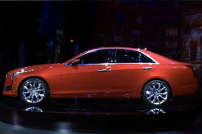 Cadillac on The New 2014 Cadillac Cts Has The Night To Itself