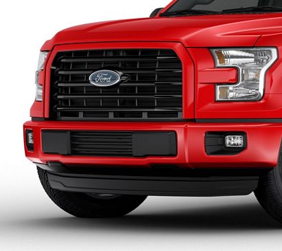 2017 Ford F-150 STX front fascia and grille detail