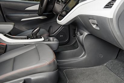 2017 Chevrolet Bolt EV console detail