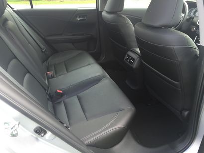 2016 Honda Accord 4-door Touring V6 sedan rear seat