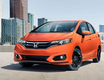 2018 Honda Fit Sport front 3/4 view