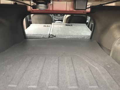 2017 Kia Optima Hybrid EX trunk pass-through
