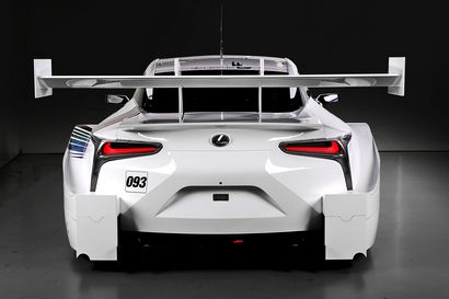 Lexus LC 500 Super GT race car rear fascia