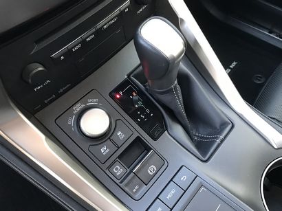 2016 Lexus NX 300h CVT transmission selector lever