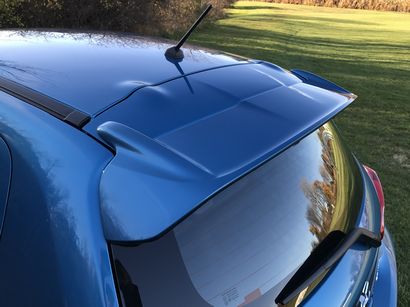 2017 Mitsubishi Mirage GT rear upper spoiler