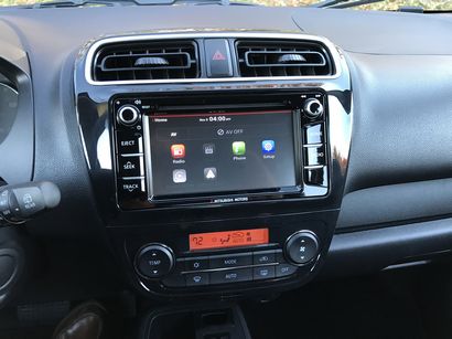 2017 Mitsubishi Mirage GT infotainment system
