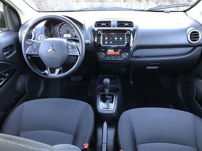 2017 Mitsubishi Mirage GT dashboard