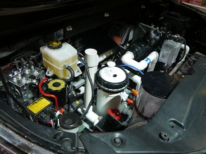 Toyota Highlander Tanked Edition engine