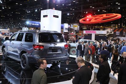 2018 Sequoia TRD Sport reveal at the 2017 Chicago Auto Show