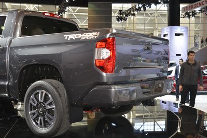 2018 Tundra TRD Sport bed 3/4 view
